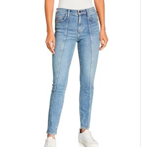 Current/Elliott The Seamed High-Waist Ankle Skinny Stiletto Jeans Size 27